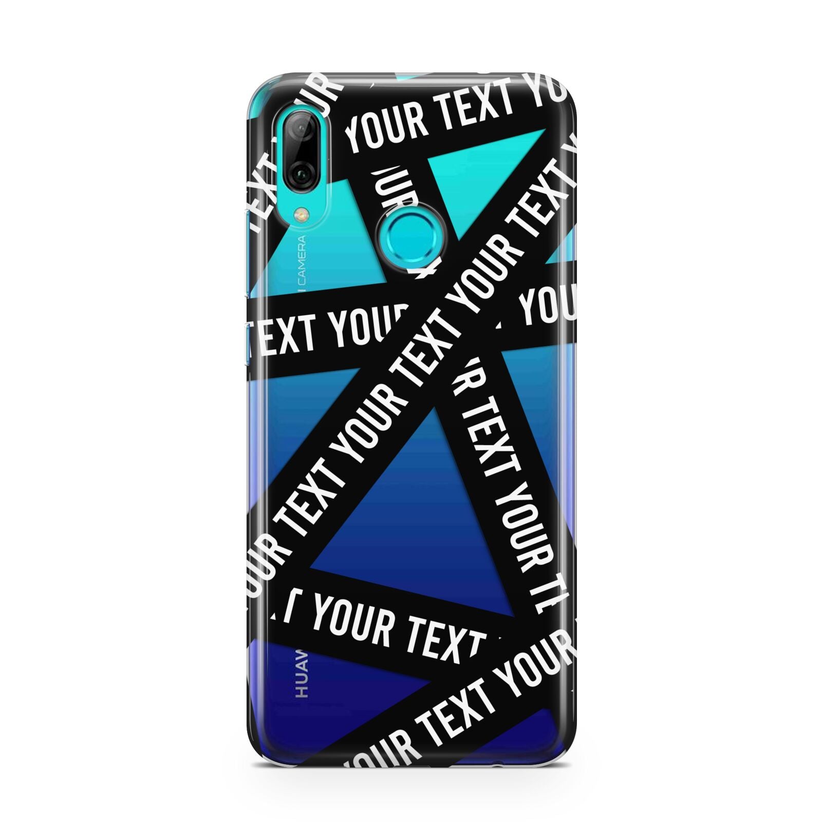 Caution Tape Custom Phrase Huawei P Smart 2019 Case