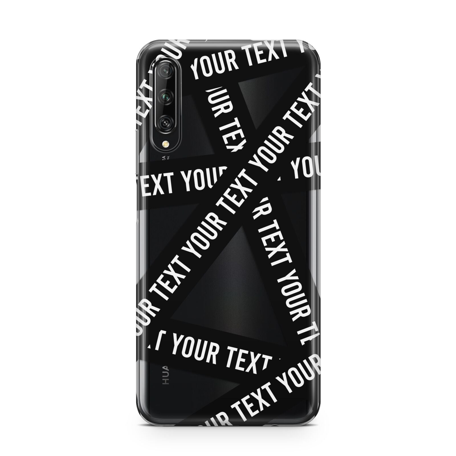 Caution Tape Custom Phrase Huawei P Smart Pro 2019