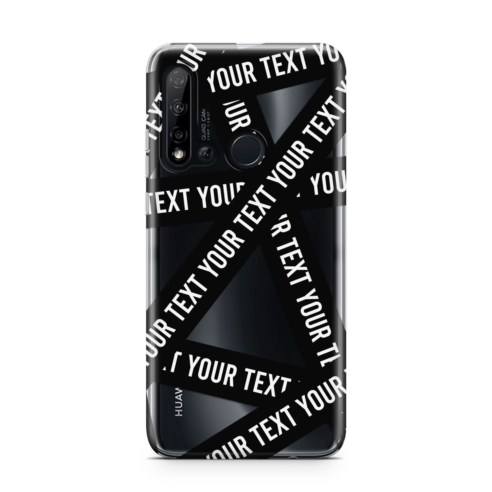 Caution Tape Custom Phrase Huawei P20 Lite 5G Phone Case