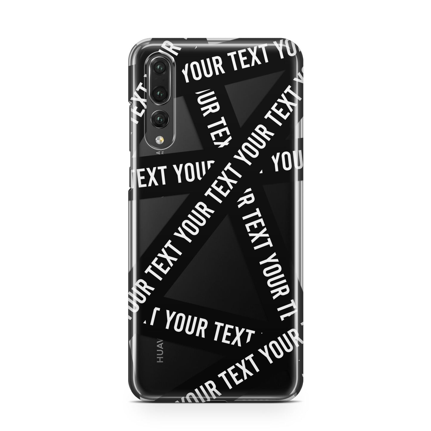 Caution Tape Custom Phrase Huawei P20 Pro Phone Case