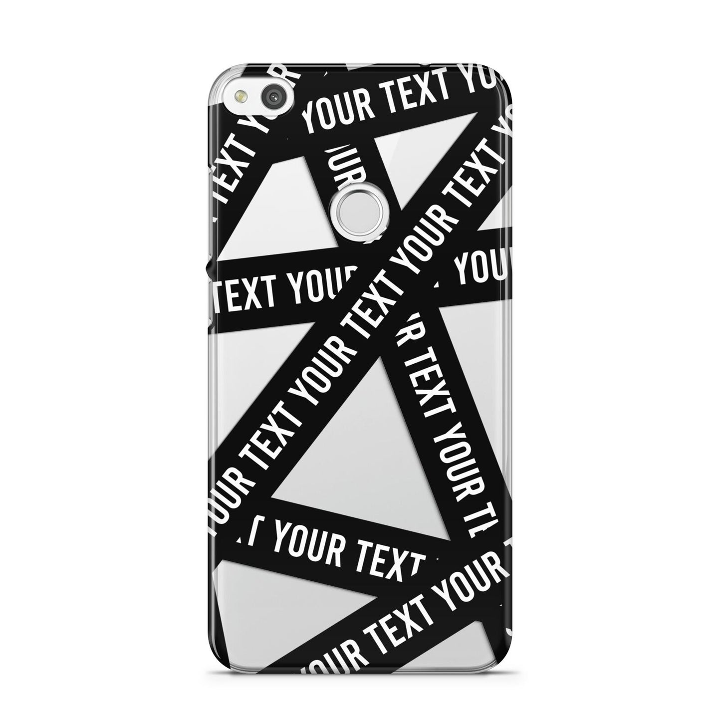 Caution Tape Custom Phrase Huawei P8 Lite Case