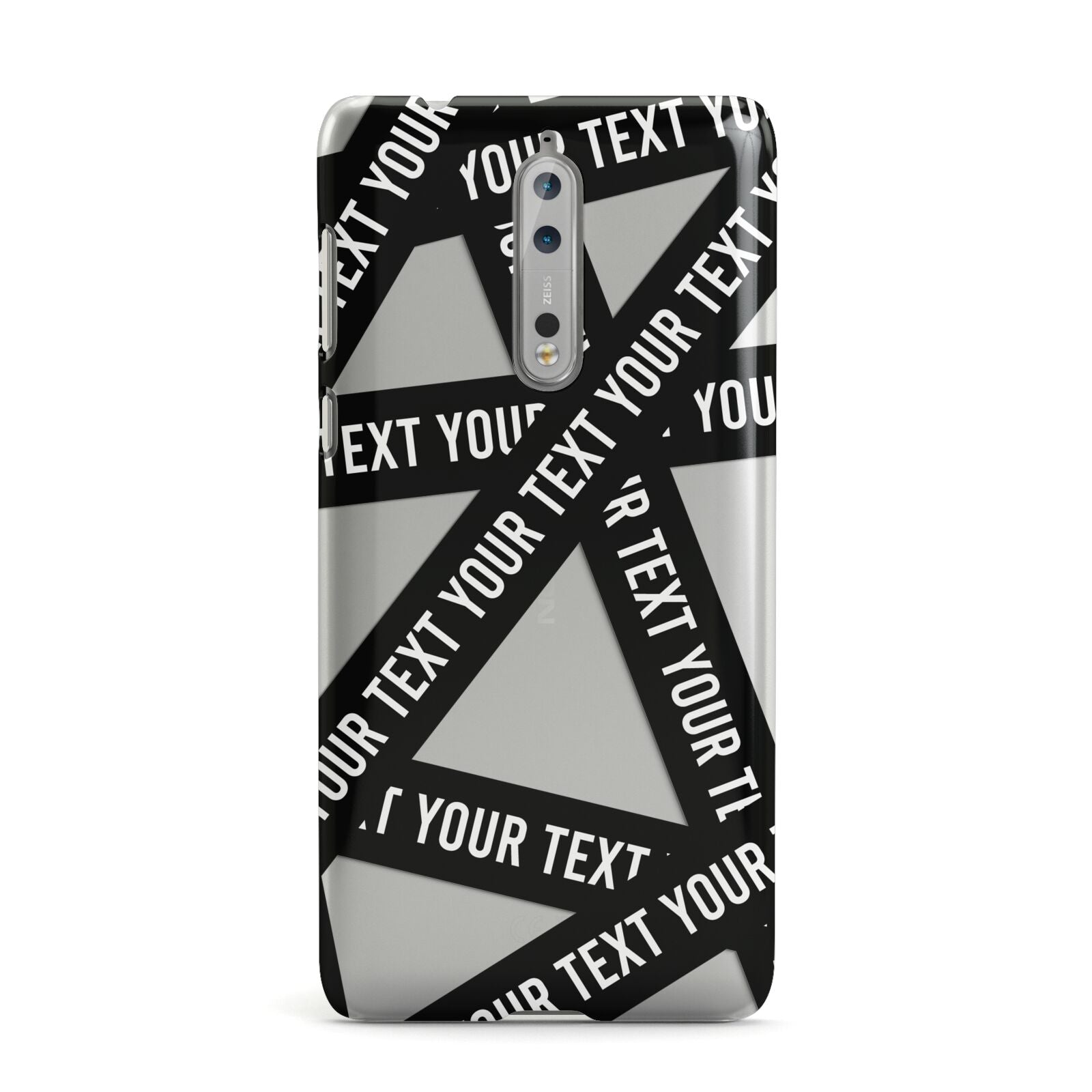 Caution Tape Custom Phrase Nokia Case