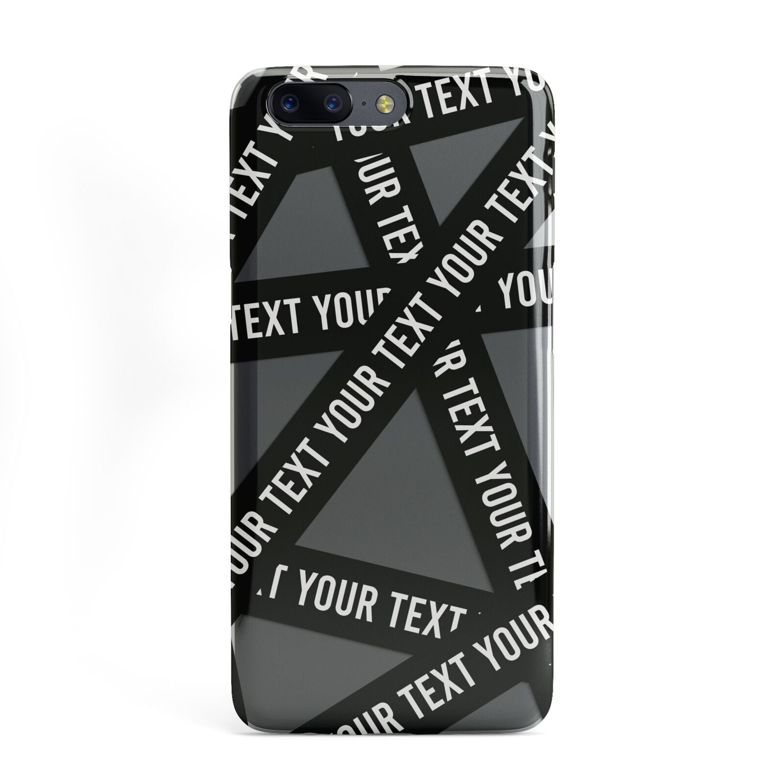 Caution Tape Custom Phrase OnePlus Case