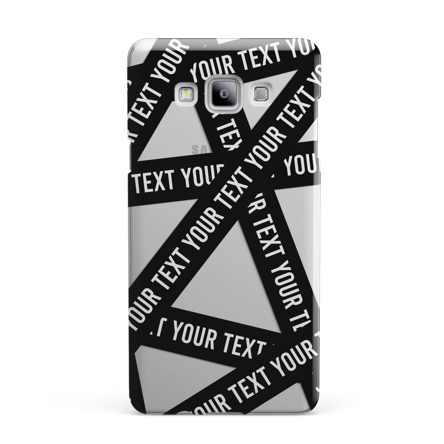 Caution Tape Custom Phrase Samsung Galaxy A7 2015 Case