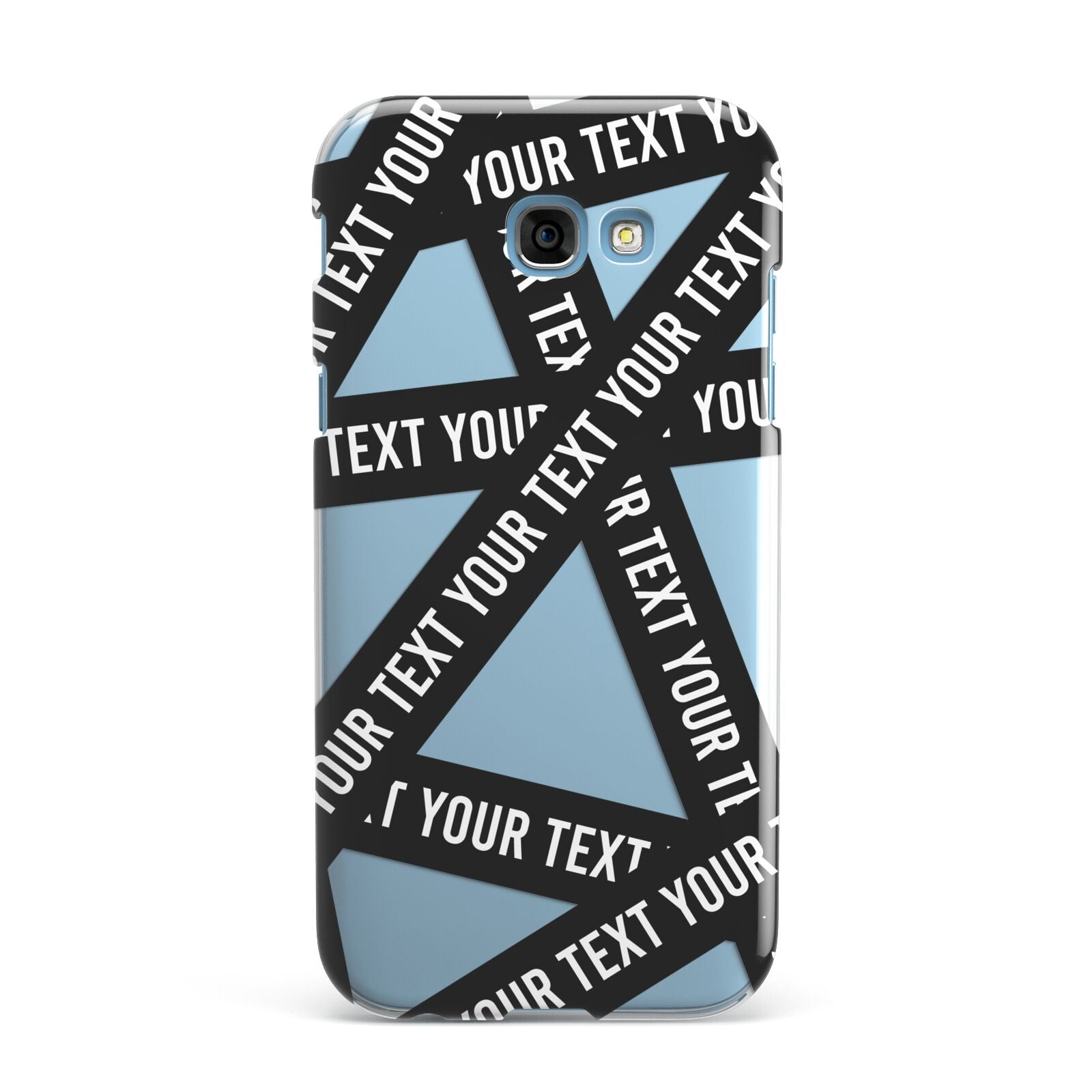 Caution Tape Custom Phrase Samsung Galaxy A7 2017 Case