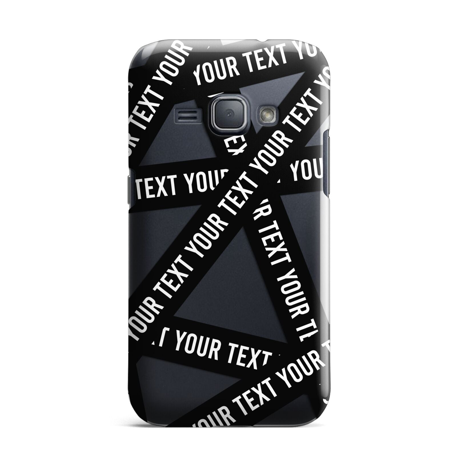 Caution Tape Custom Phrase Samsung Galaxy J1 2016 Case