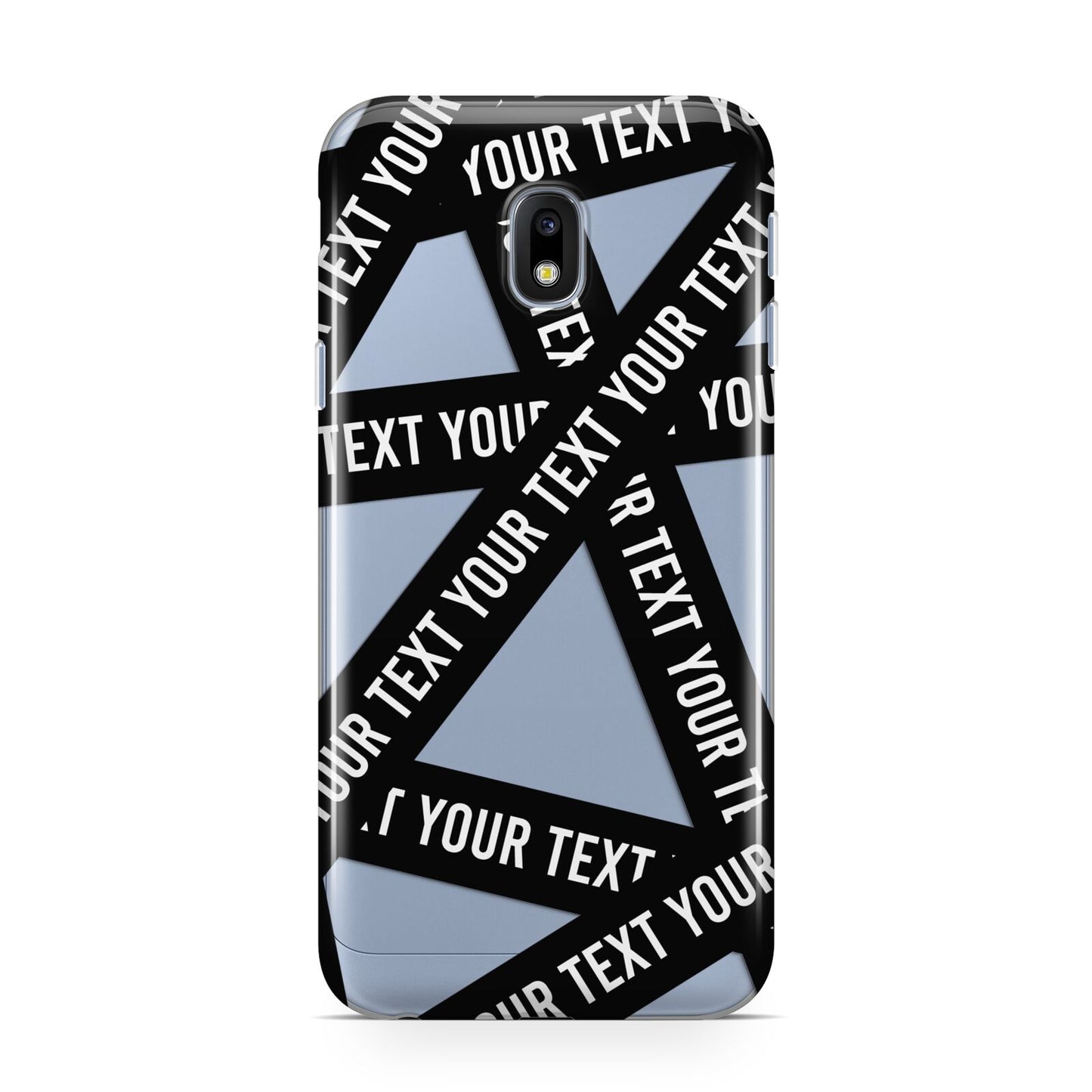 Caution Tape Custom Phrase Samsung Galaxy J3 2017 Case