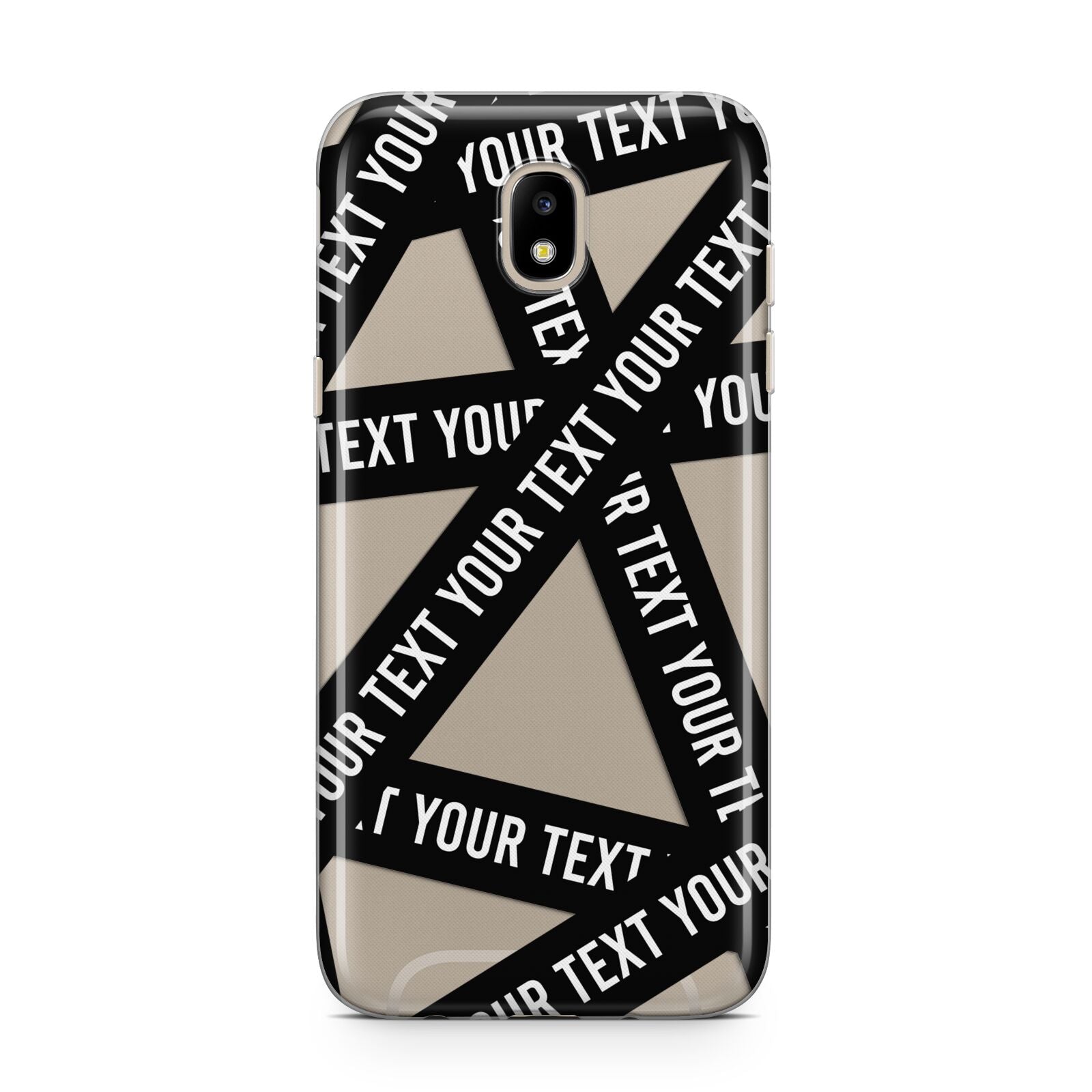 Caution Tape Custom Phrase Samsung J5 2017 Case