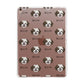 Cava Tzu Icon with Name Apple iPad Rose Gold Case