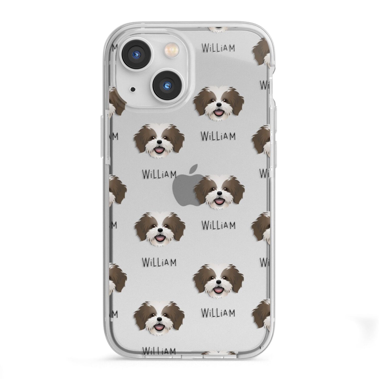 Cava Tzu Icon with Name iPhone 13 Mini TPU Impact Case with White Edges