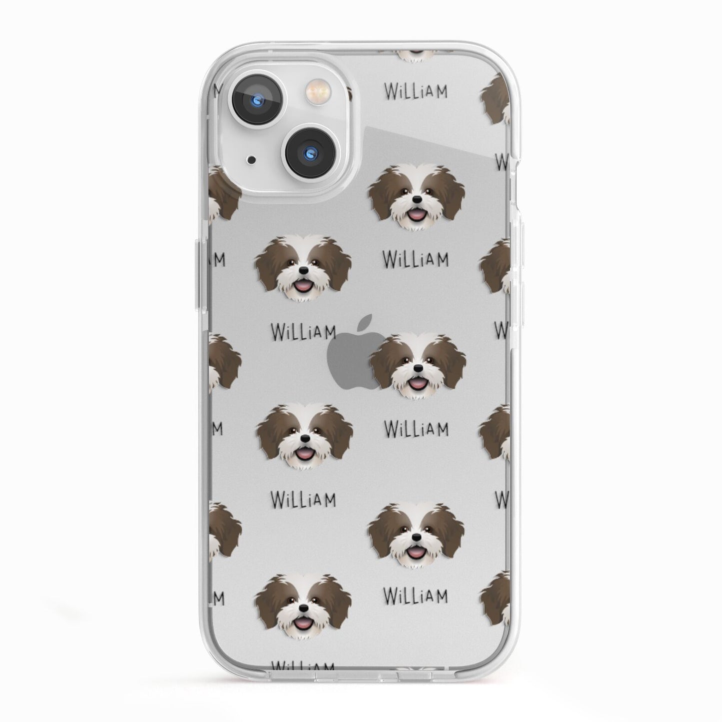 Cava Tzu Icon with Name iPhone 13 TPU Impact Case with White Edges