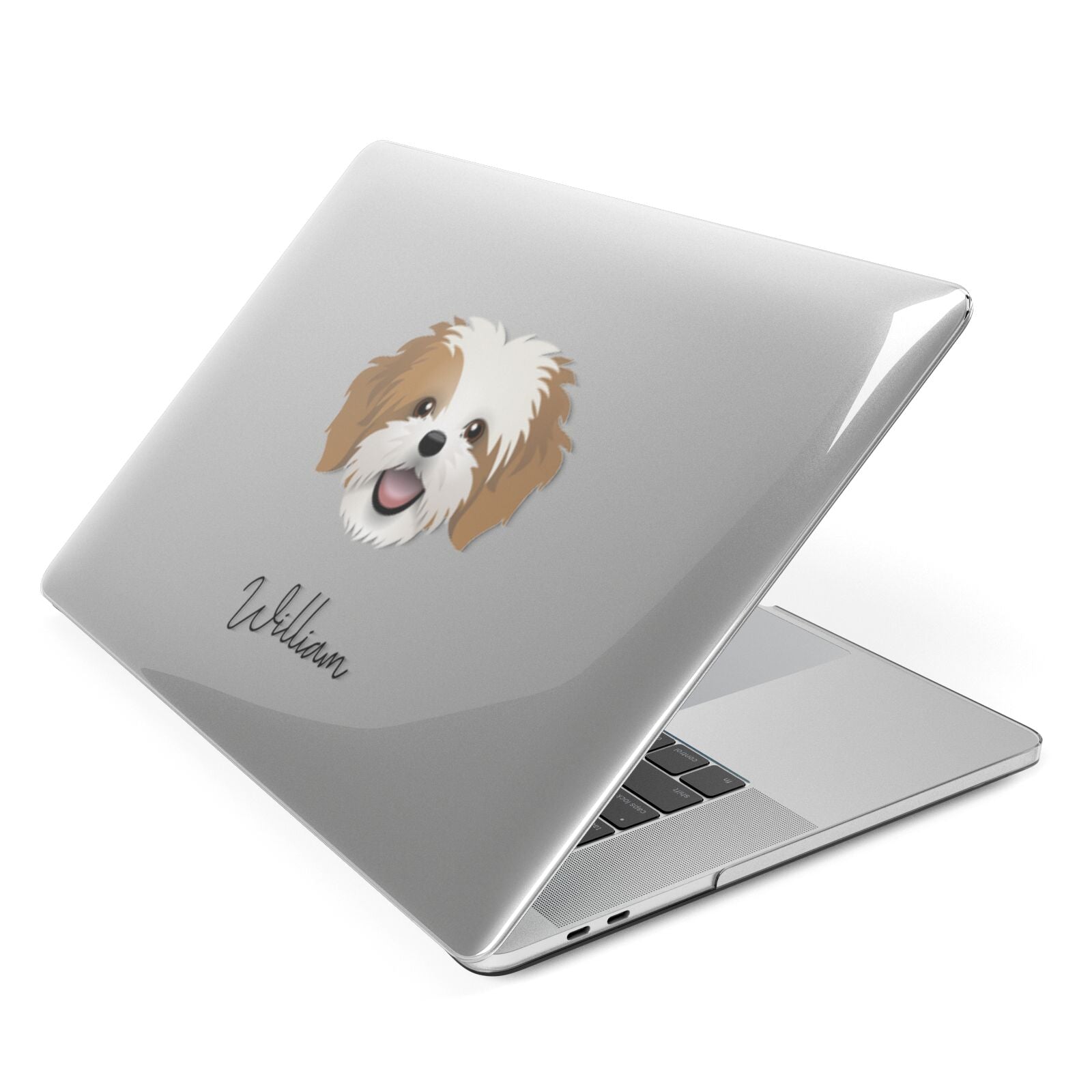 Cava Tzu Personalised Apple MacBook Case Side View