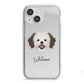 Cava Tzu Personalised iPhone 13 Mini TPU Impact Case with White Edges