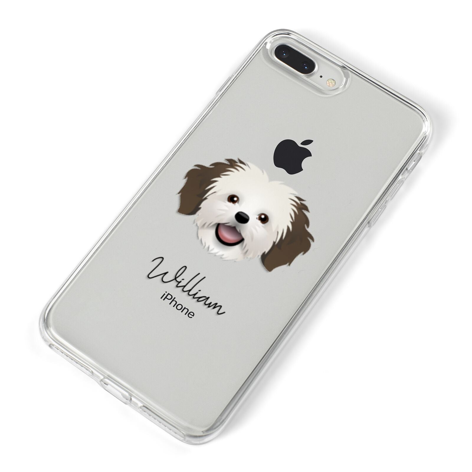 Cava Tzu Personalised iPhone 8 Plus Bumper Case on Silver iPhone Alternative Image