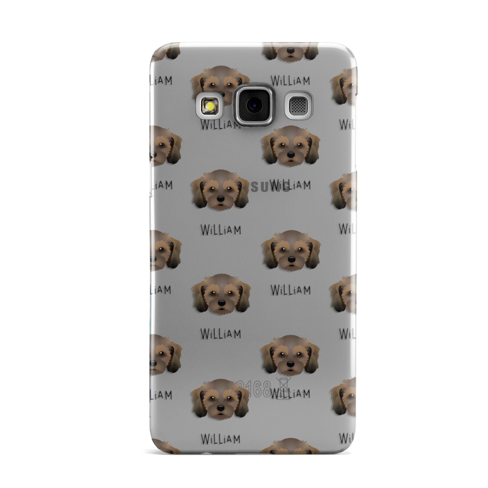 Cavachon Icon with Name Samsung Galaxy A3 Case