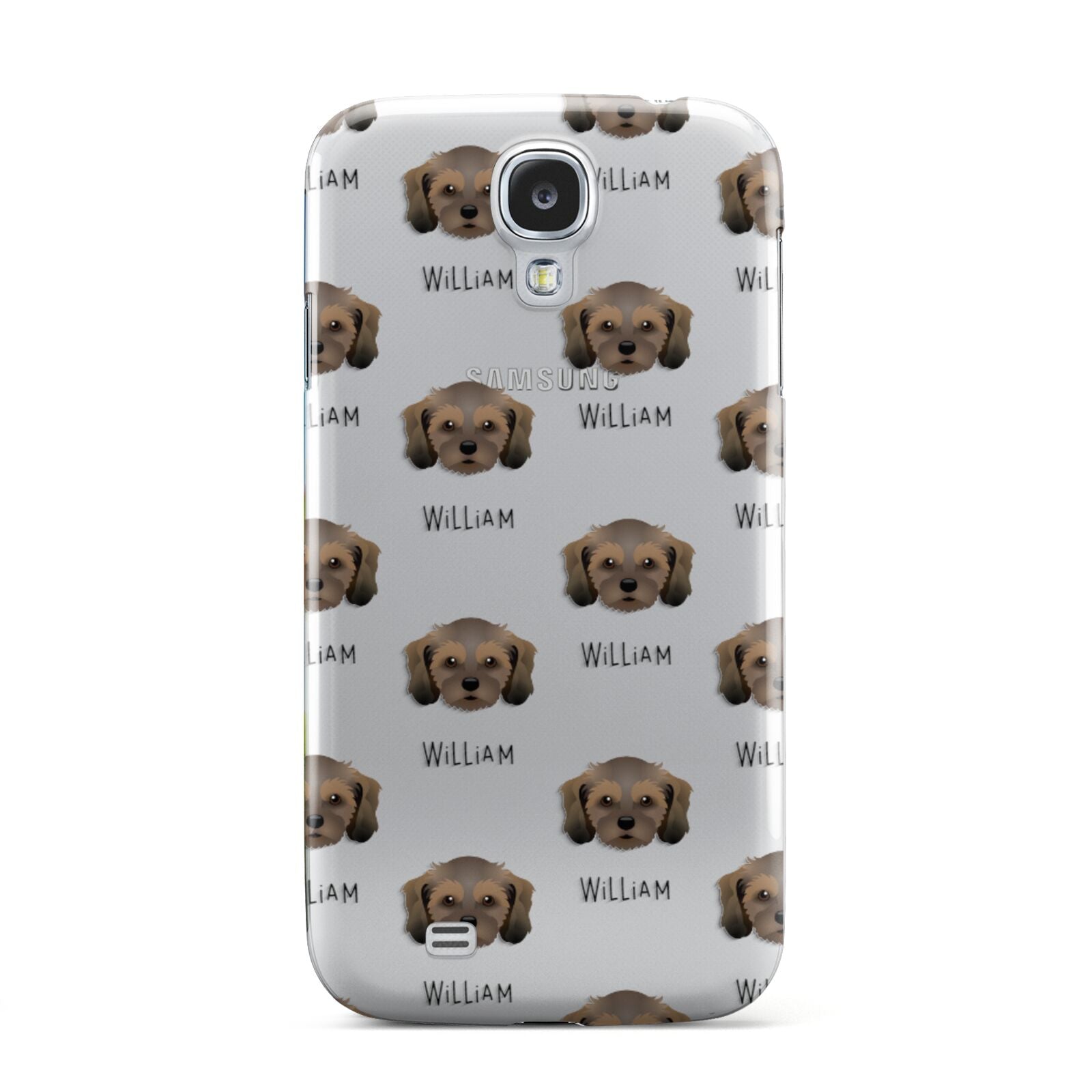 Cavachon Icon with Name Samsung Galaxy S4 Case