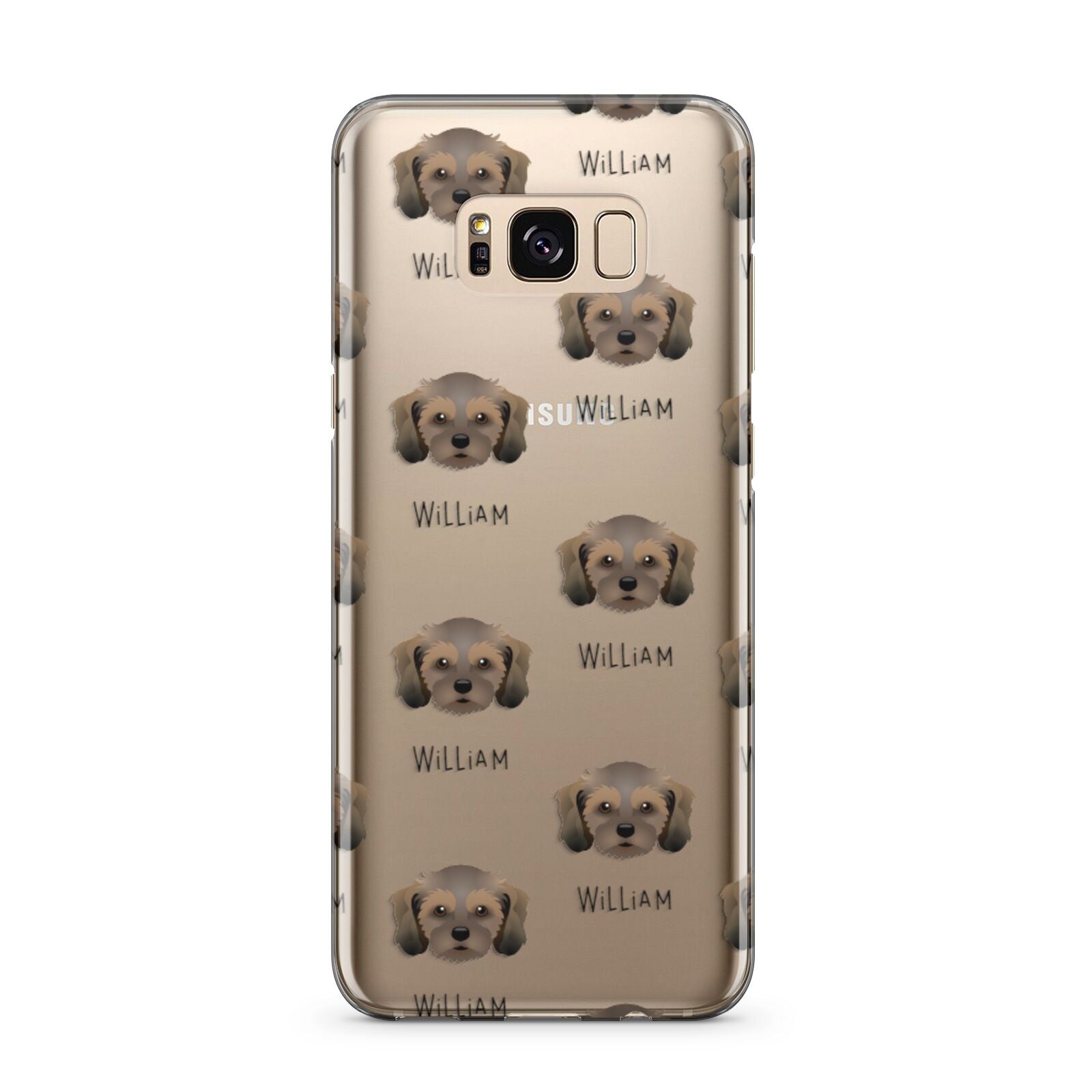 Cavachon Icon with Name Samsung Galaxy S8 Plus Case