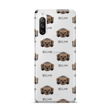 Cavachon Icon with Name Sony Xperia 10 III Case