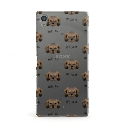 Cavachon Icon with Name Sony Xperia Case