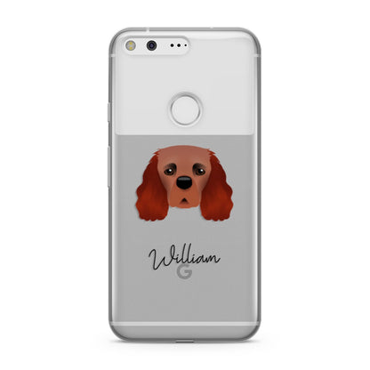 Cavalier King Charles Spaniel Personalised Google Pixel Case