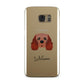 Cavalier King Charles Spaniel Personalised Samsung Galaxy Case