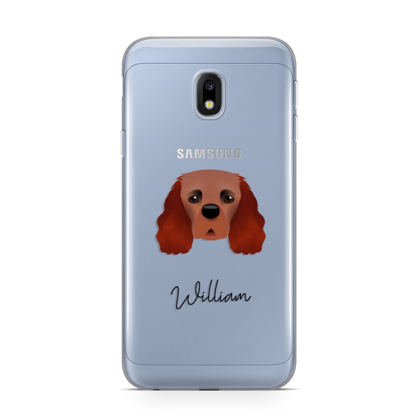 Cavalier King Charles Spaniel Personalised Samsung Galaxy J3 2017 Case