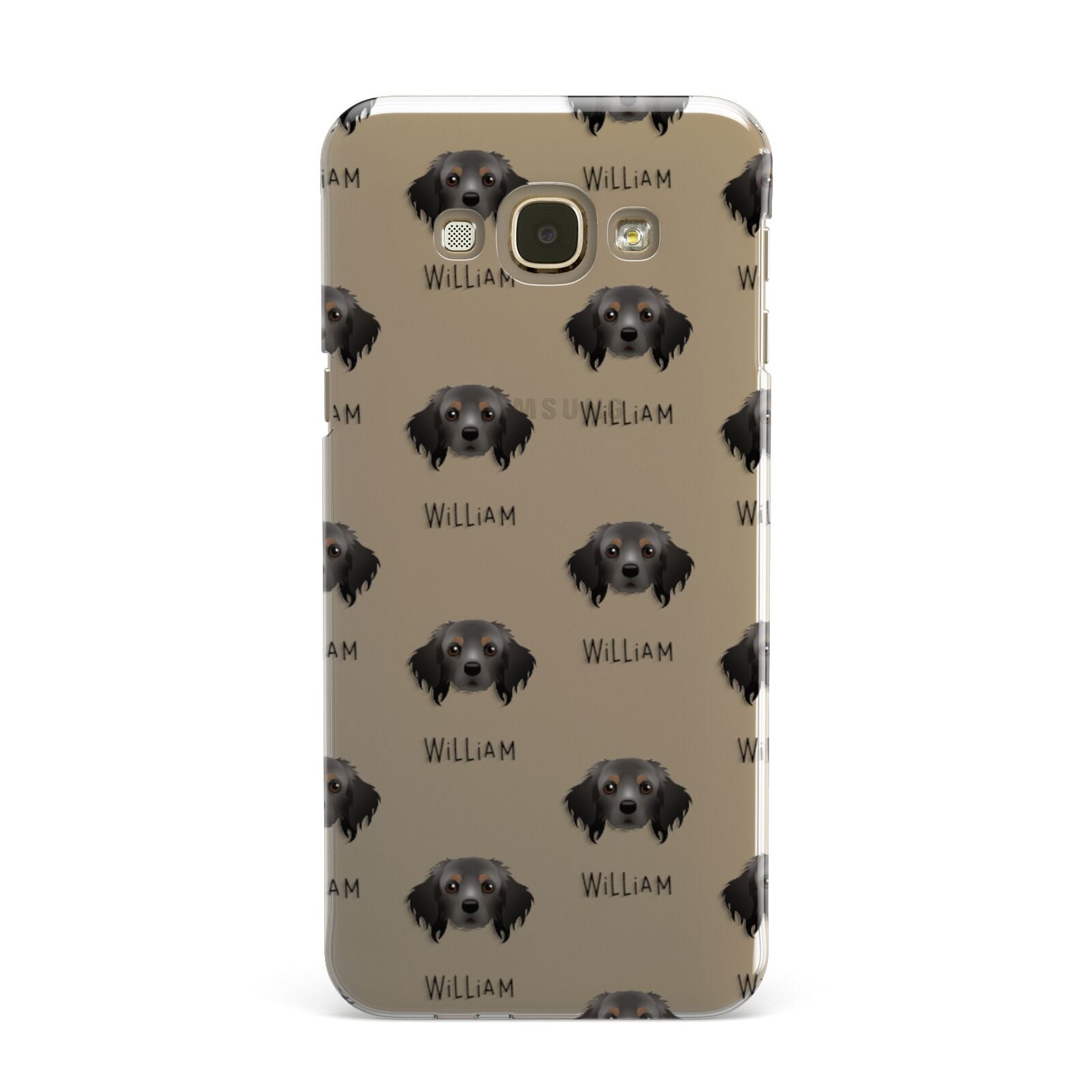 Cavapom Icon with Name Samsung Galaxy A8 Case