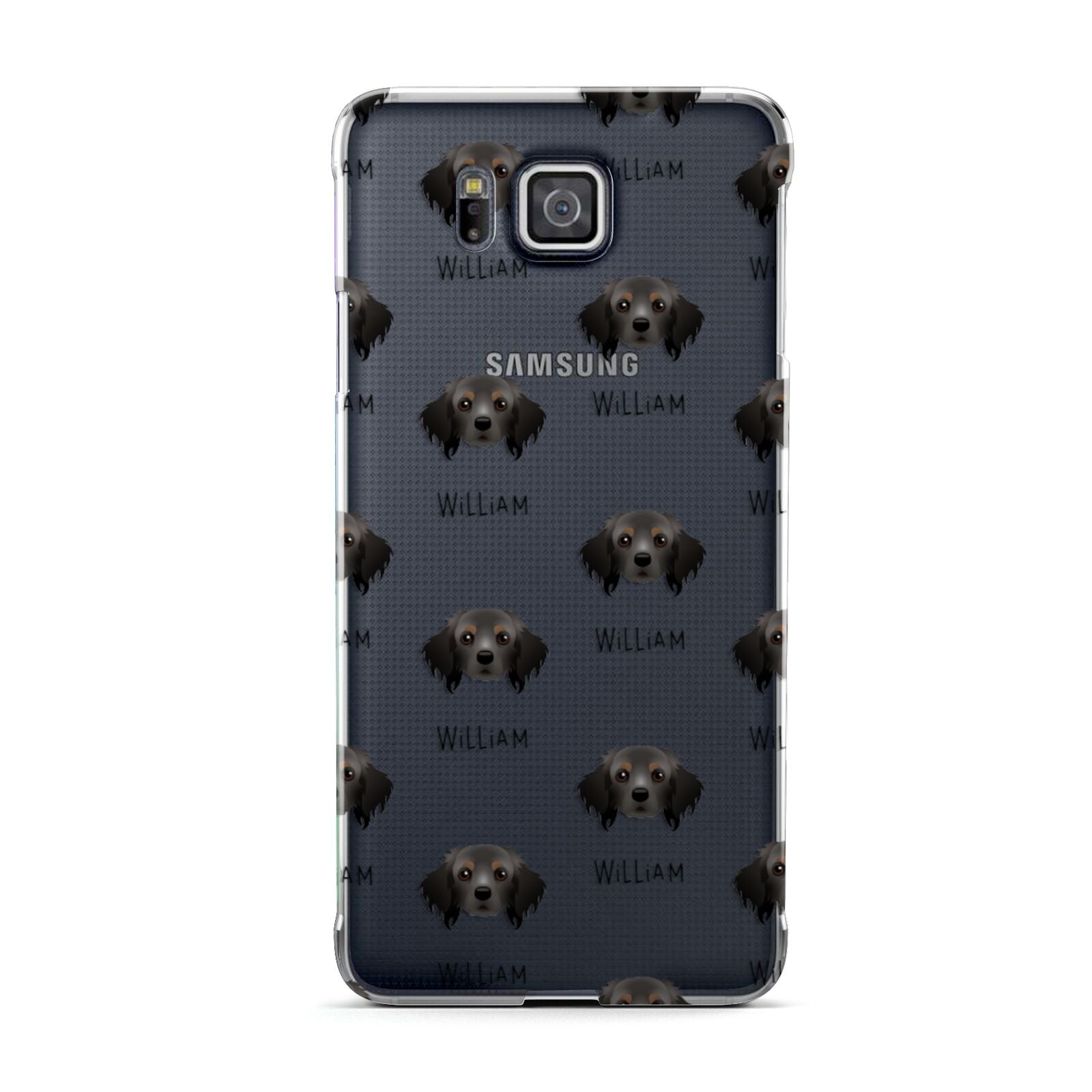 Cavapom Icon with Name Samsung Galaxy Alpha Case
