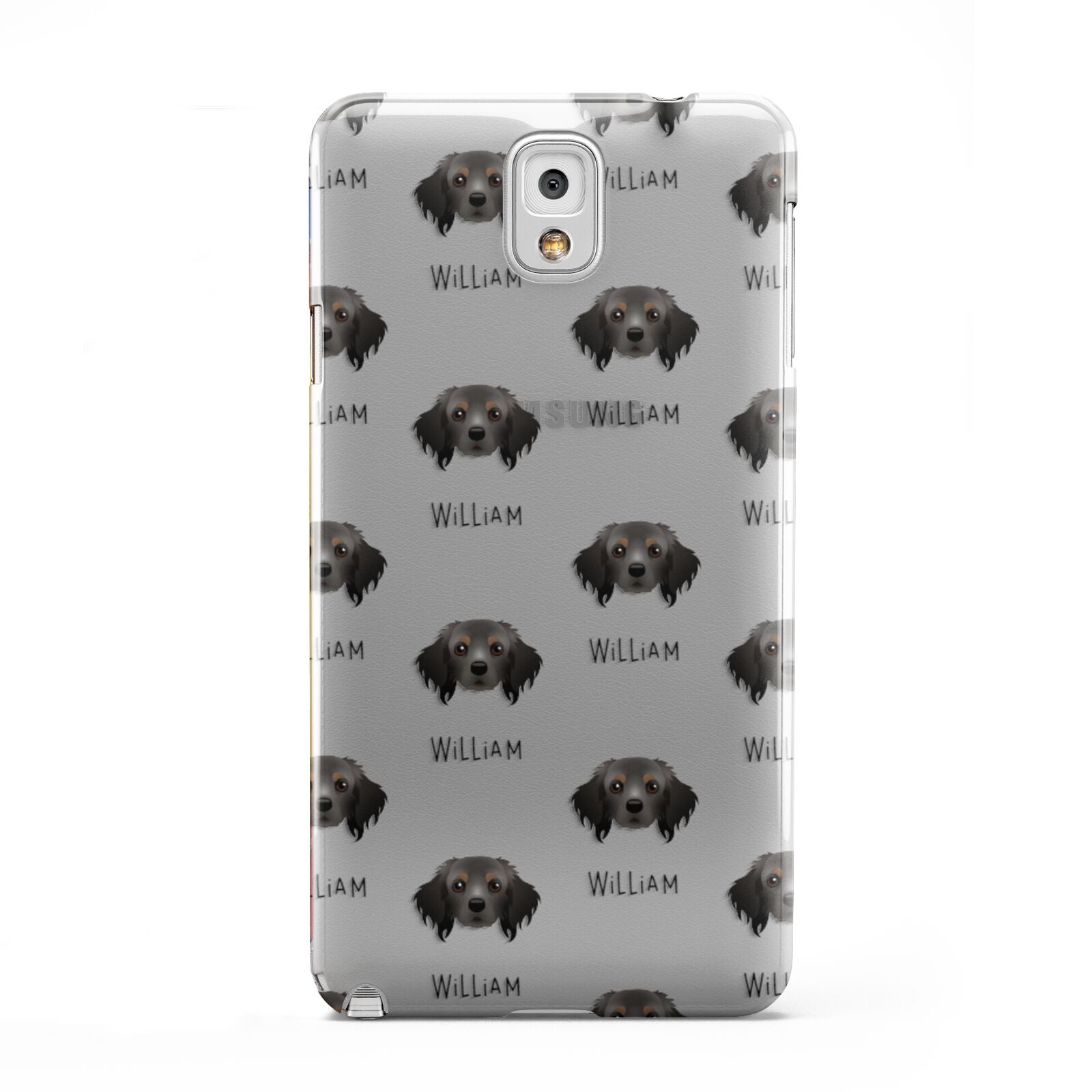 Cavapom Icon with Name Samsung Galaxy Note 3 Case