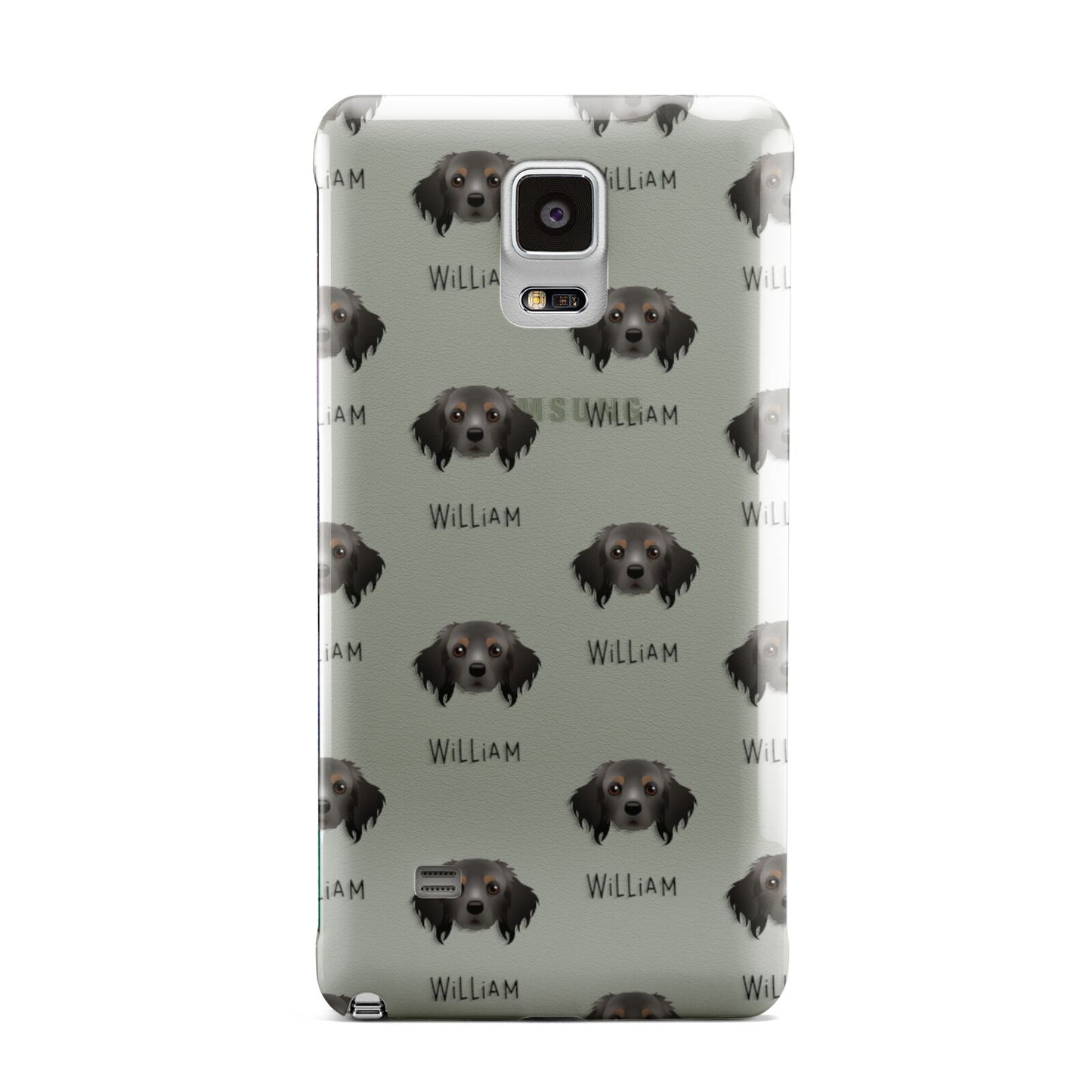 Cavapom Icon with Name Samsung Galaxy Note 4 Case