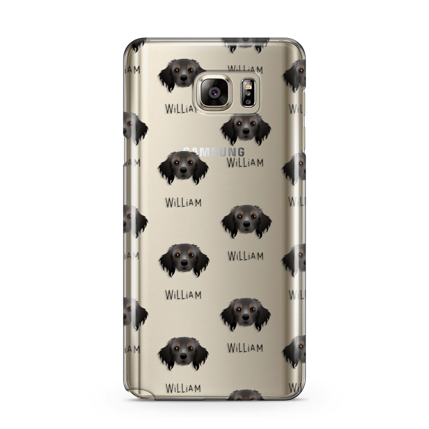Cavapom Icon with Name Samsung Galaxy Note 5 Case