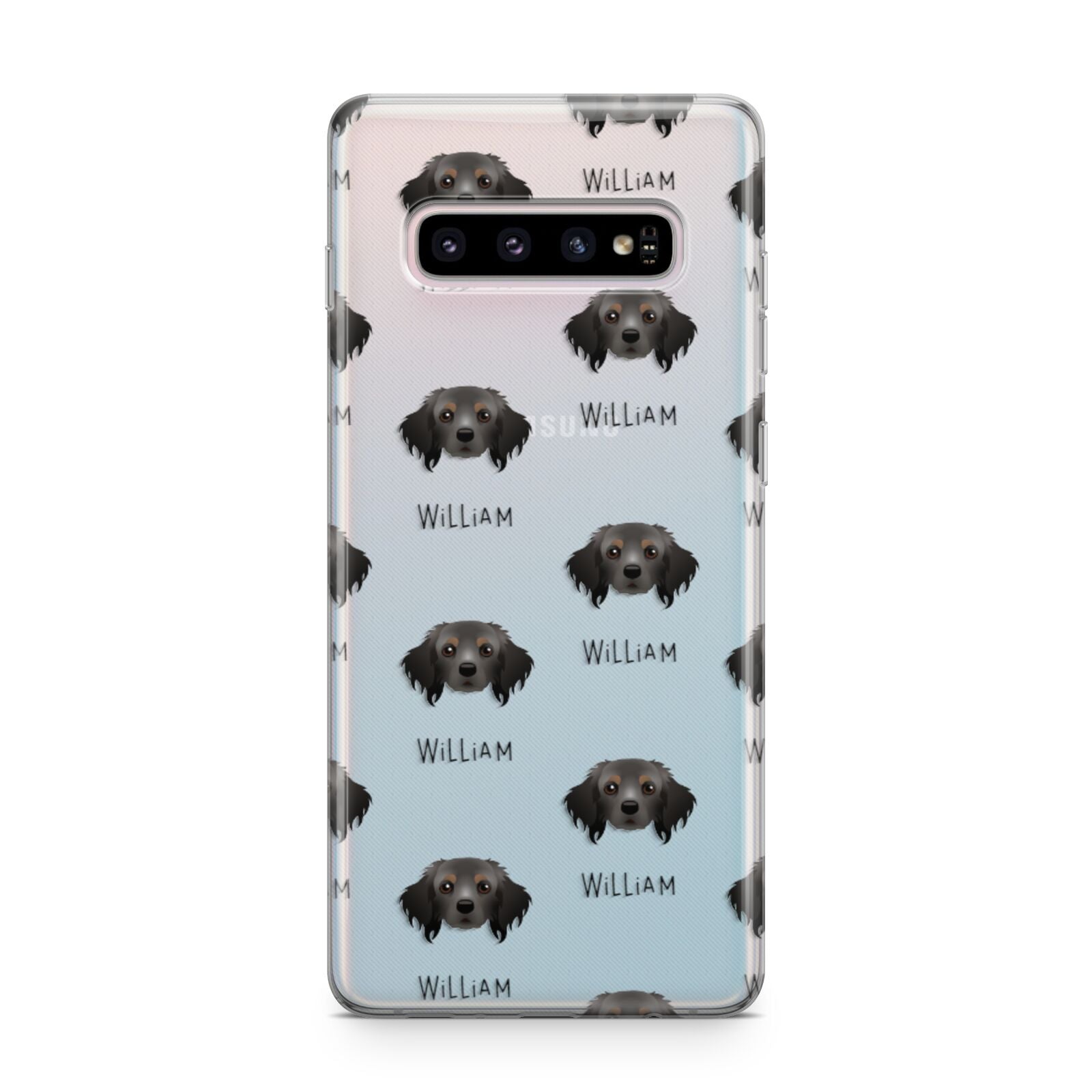 Cavapom Icon with Name Samsung Galaxy S10 Plus Case