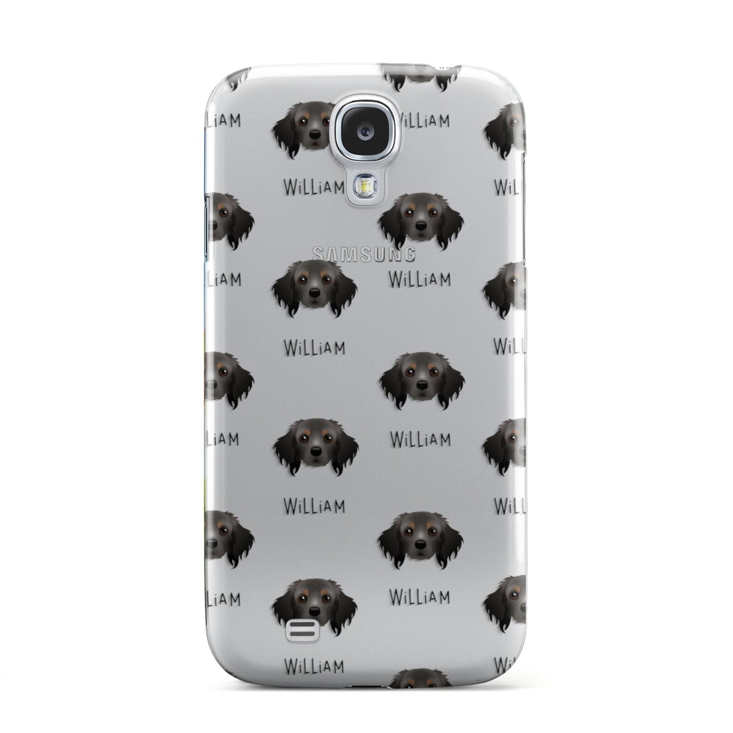 Cavapom Icon with Name Samsung Galaxy S4 Case