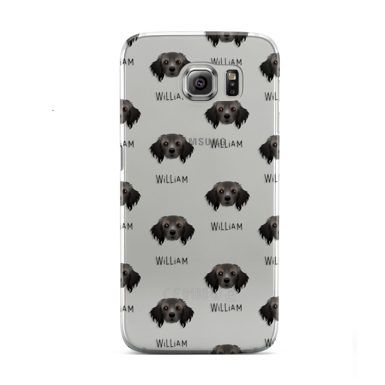 Cavapom Icon with Name Samsung Galaxy S6 Case