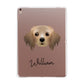 Cavapom Personalised Apple iPad Rose Gold Case