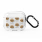 Cavapoochon Icon with Name AirPods Clear Case 3rd Gen