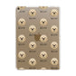 Cavapoochon Icon with Name Apple iPad Gold Case