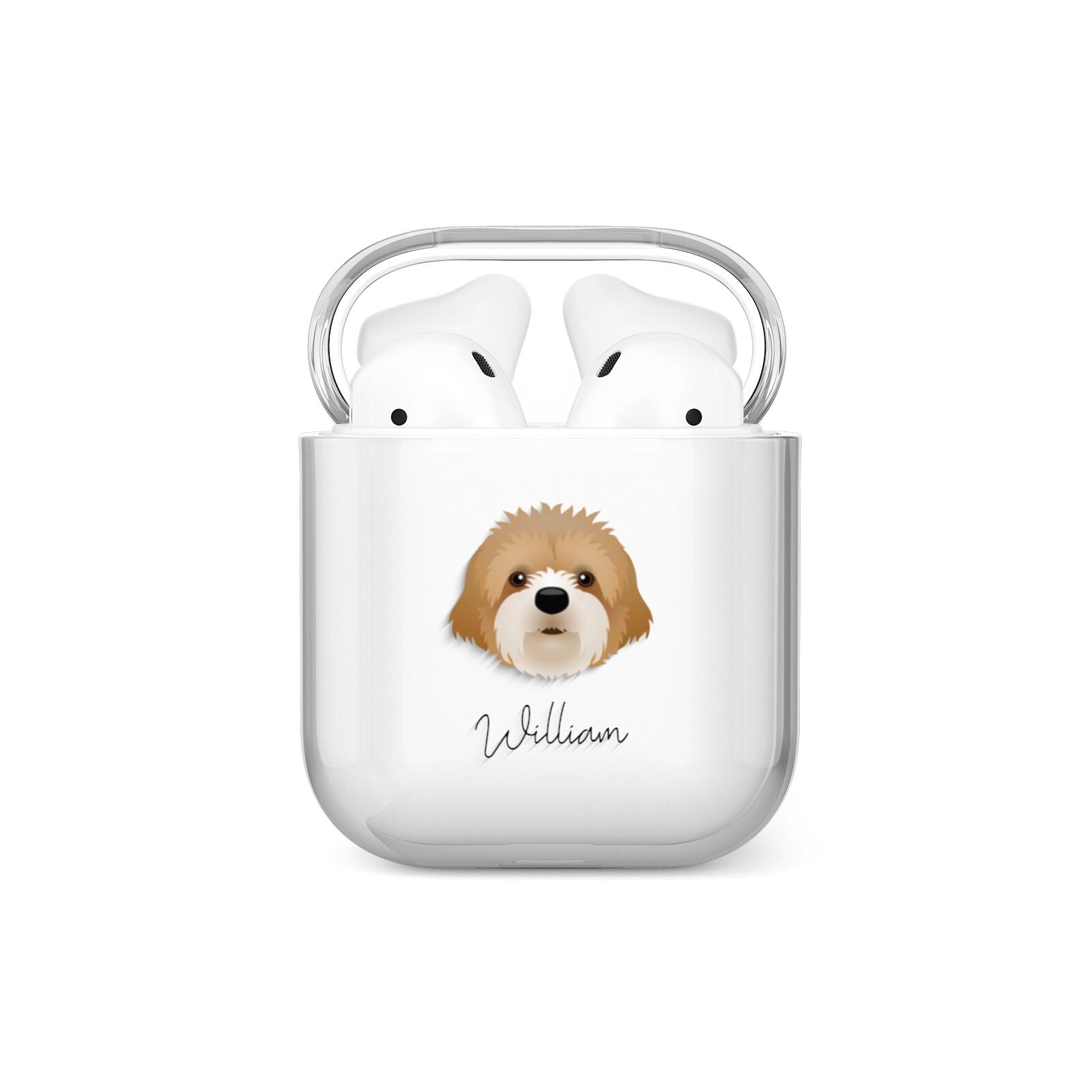 Cavapoochon Personalised AirPods Case