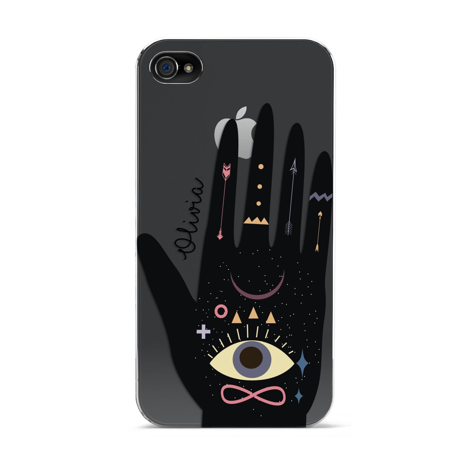 Celestial Hand with Text Apple iPhone 4s Case