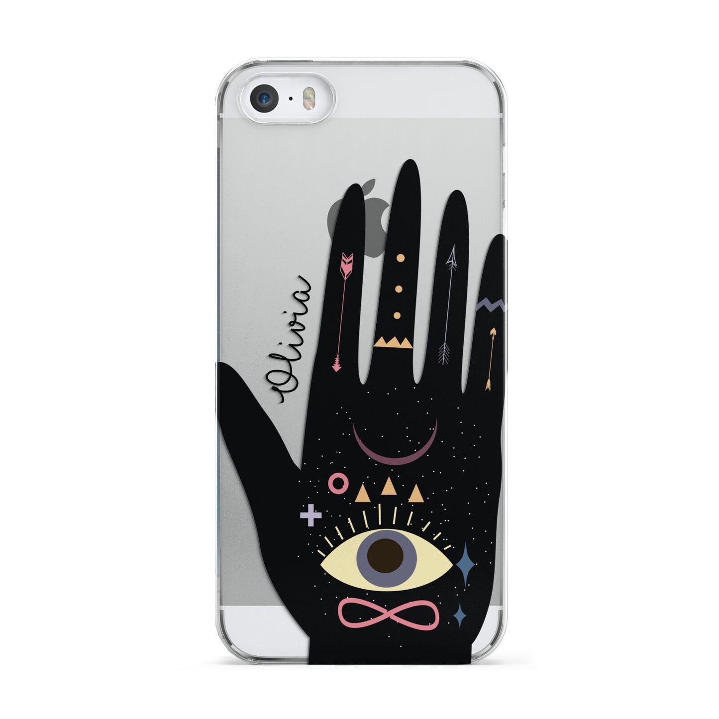 Celestial Hand with Text Apple iPhone 5 Case