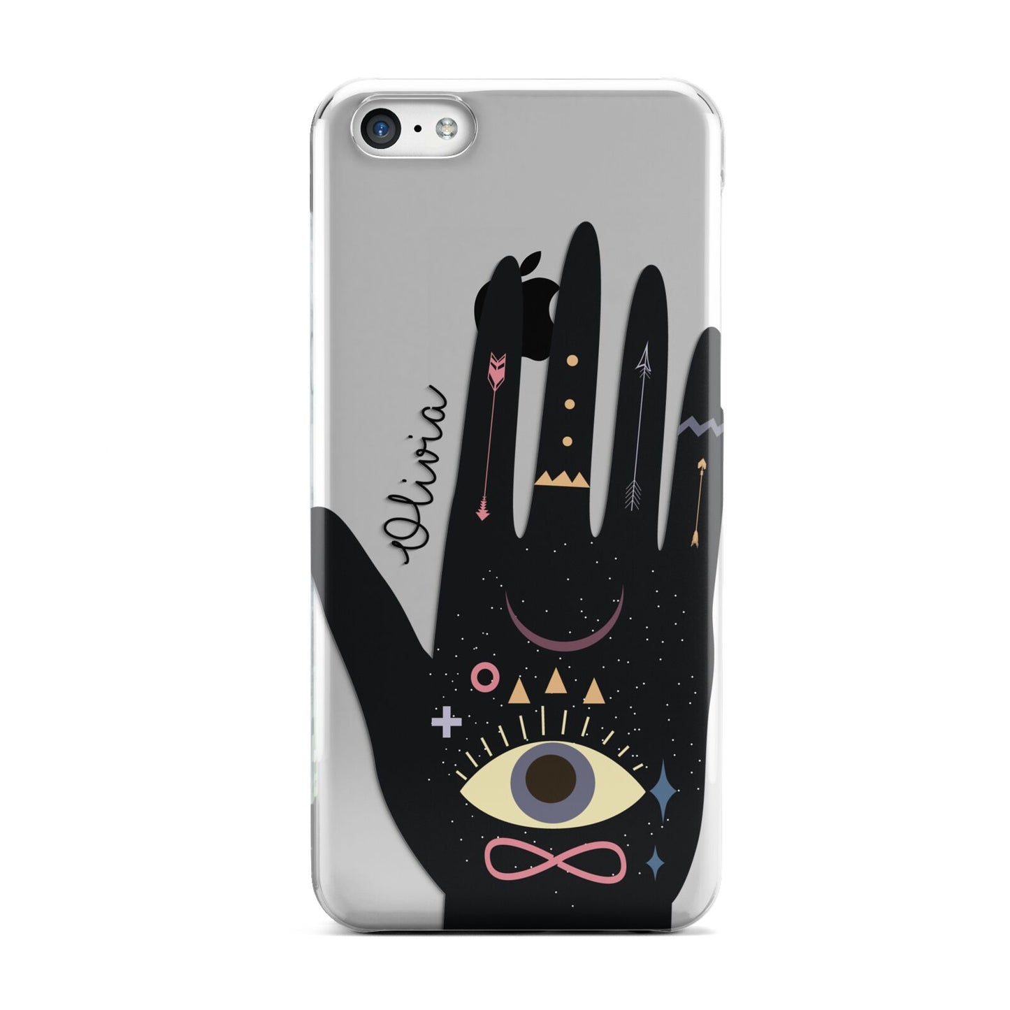 Celestial Hand with Text Apple iPhone 5c Case