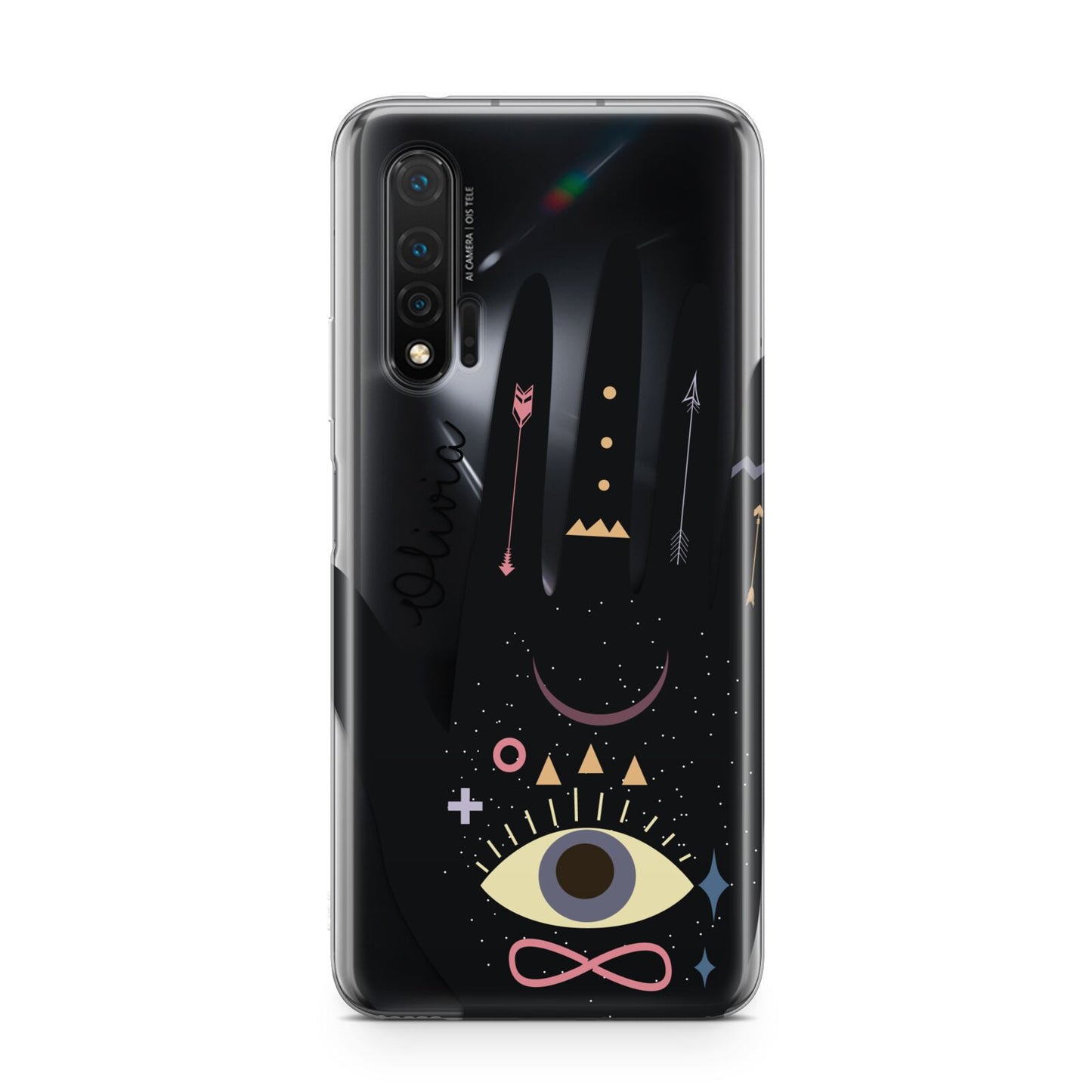 Celestial Hand with Text Huawei Nova 6 Phone Case