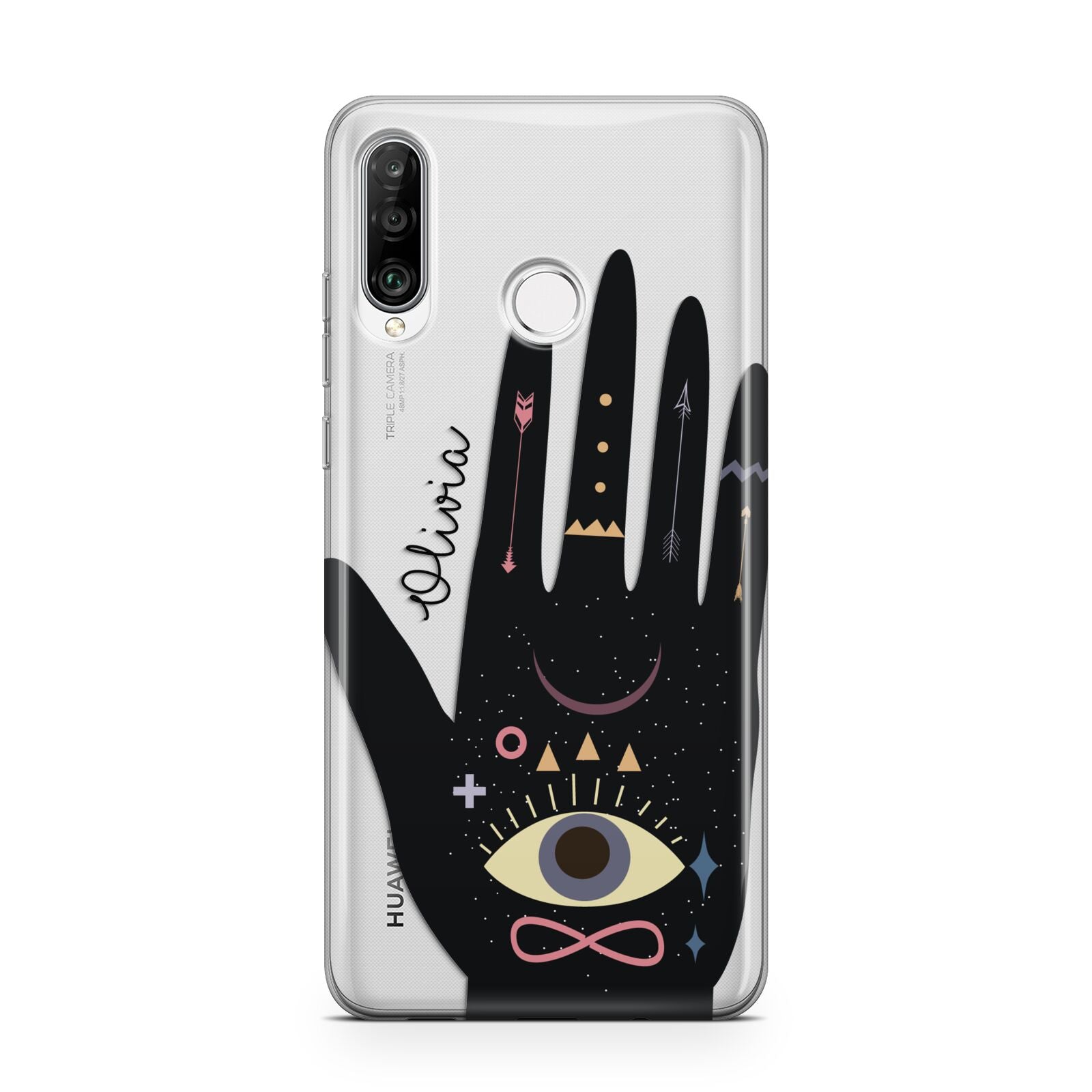 Celestial Hand with Text Huawei P30 Lite Phone Case