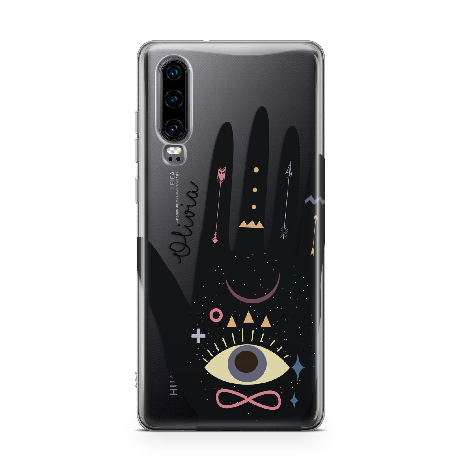 Celestial Hand with Text Huawei P30 Phone Case