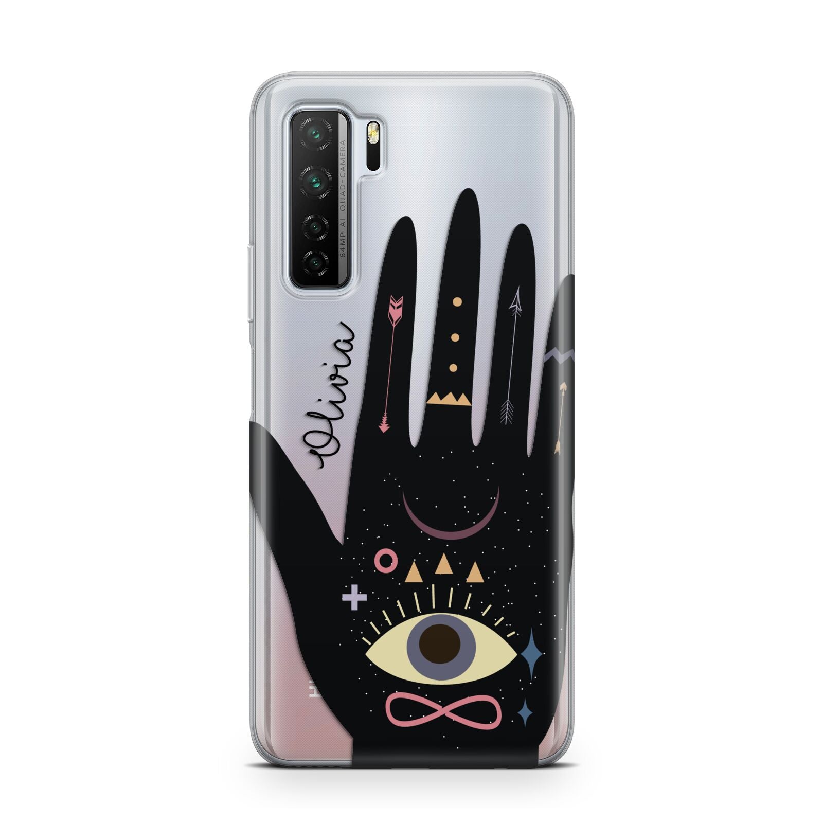 Celestial Hand with Text Huawei P40 Lite 5G Phone Case