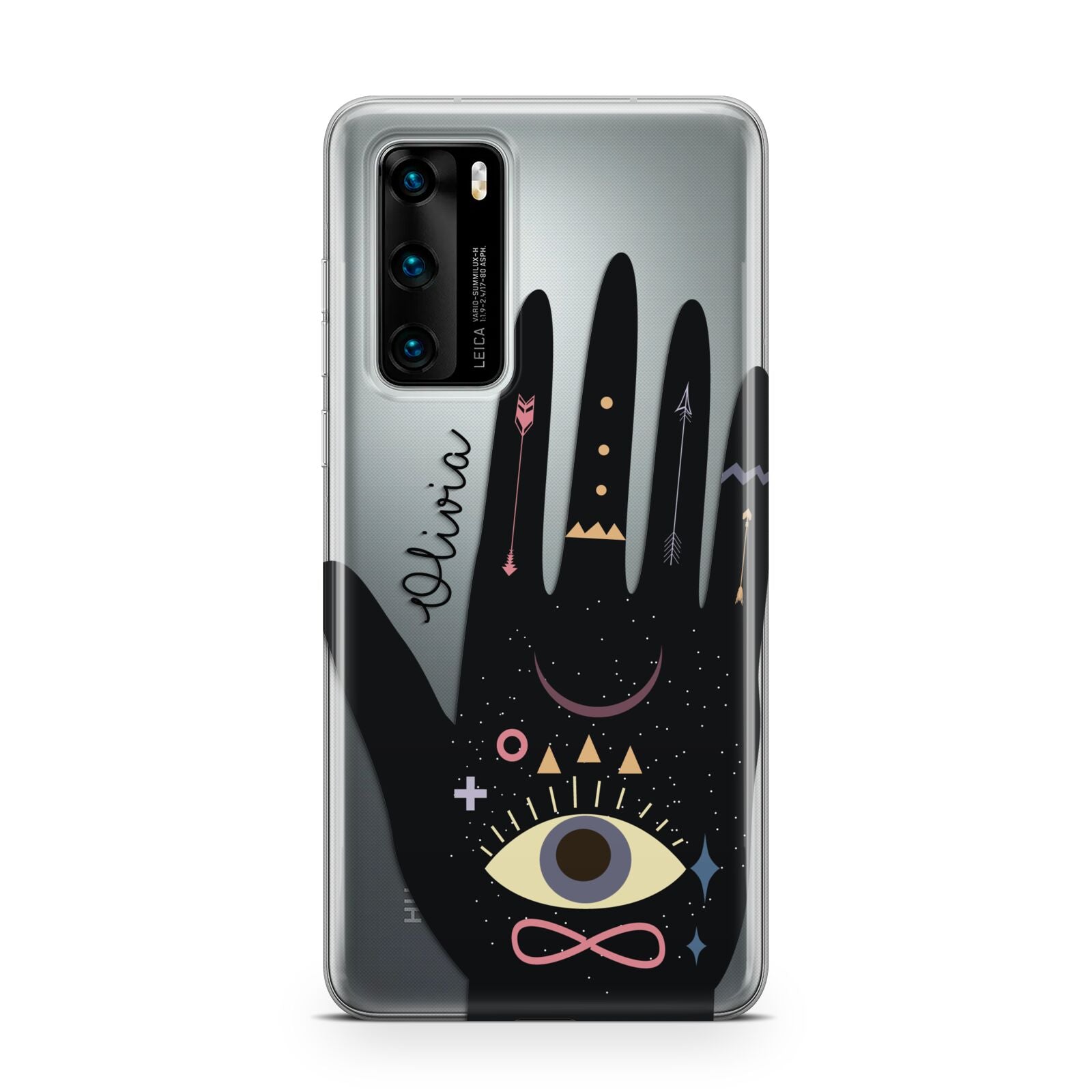 Celestial Hand with Text Huawei P40 Phone Case