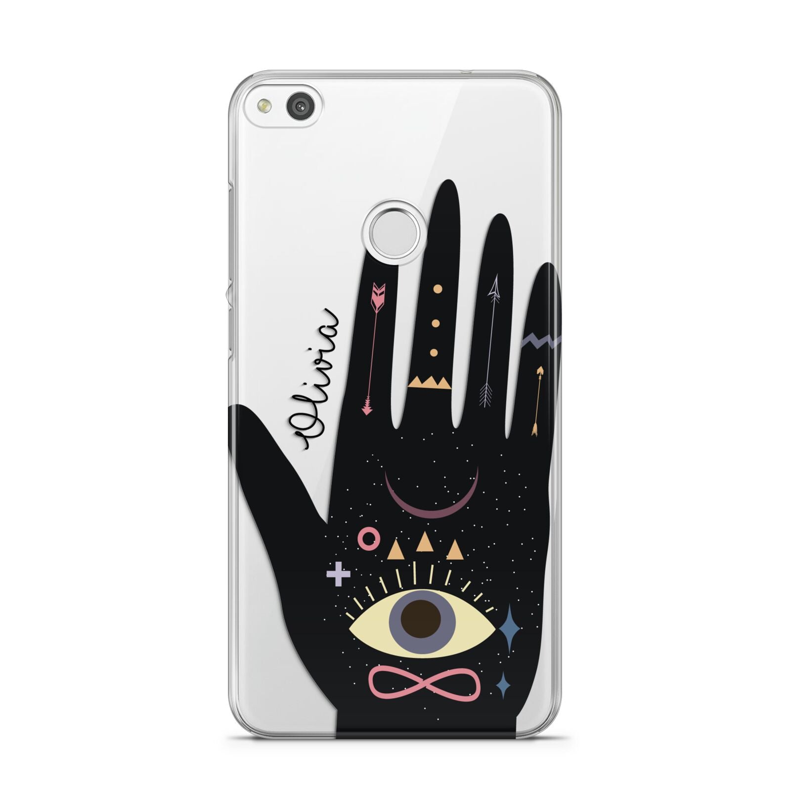 Celestial Hand with Text Huawei P8 Lite Case