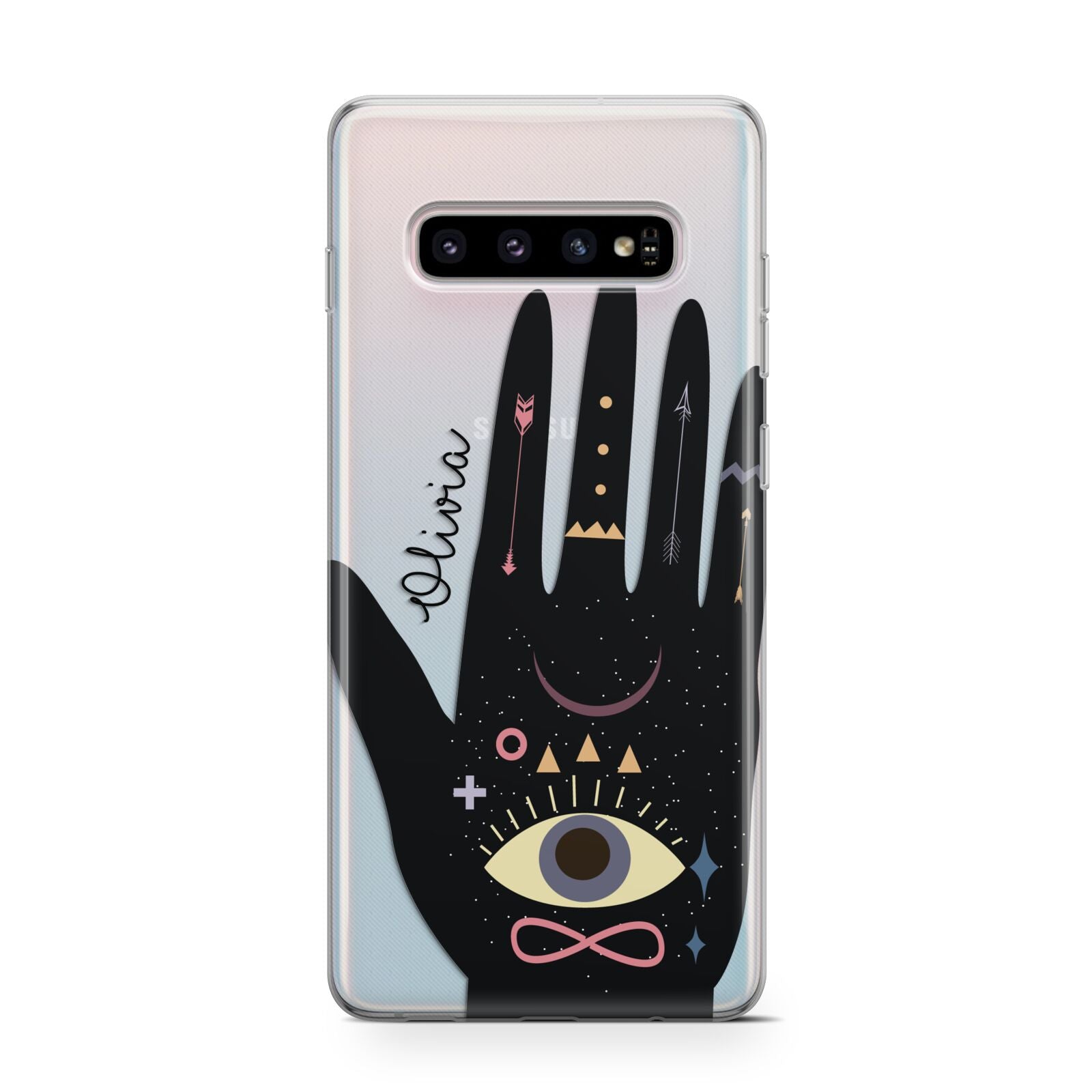 Celestial Hand with Text Protective Samsung Galaxy Case