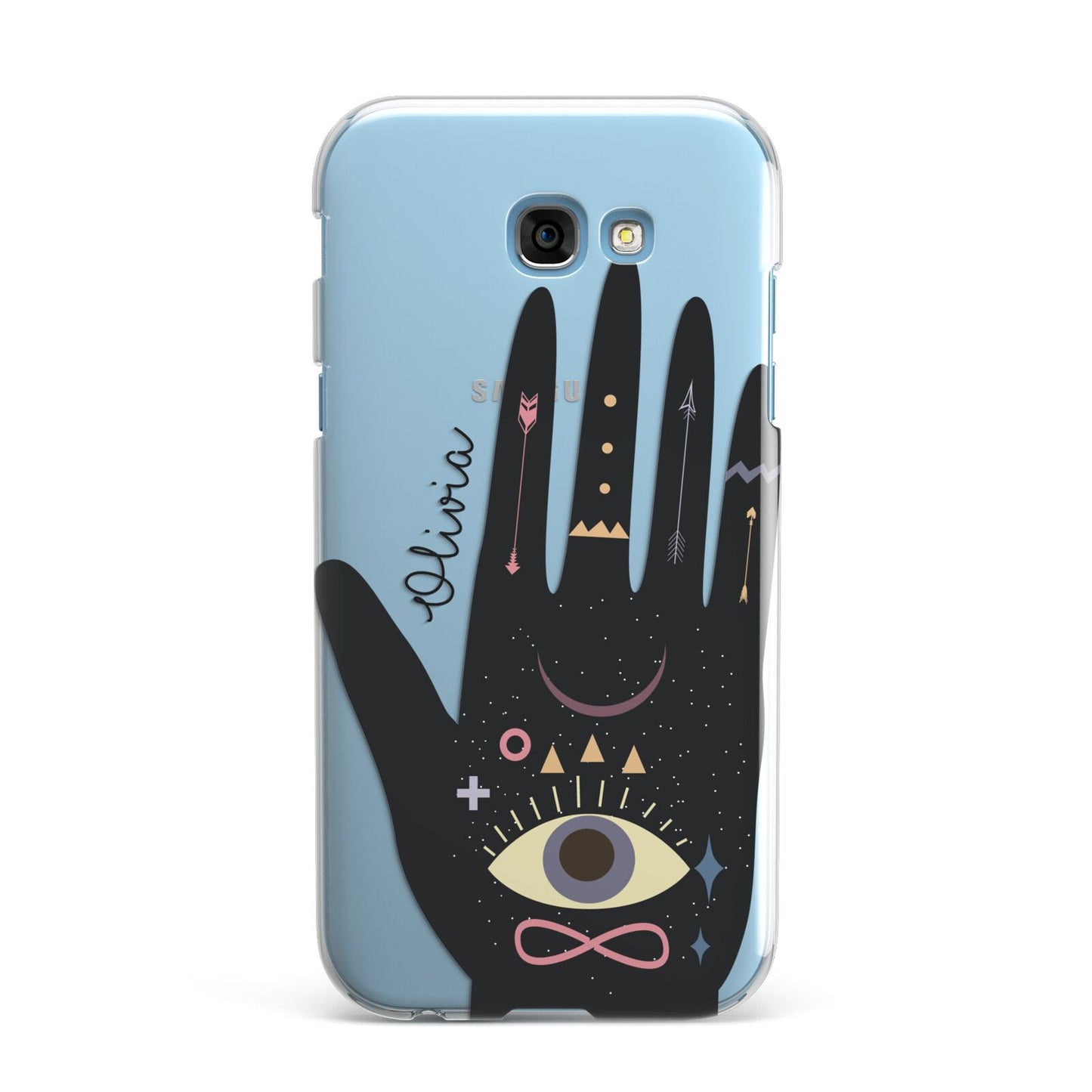 Celestial Hand with Text Samsung Galaxy A7 2017 Case