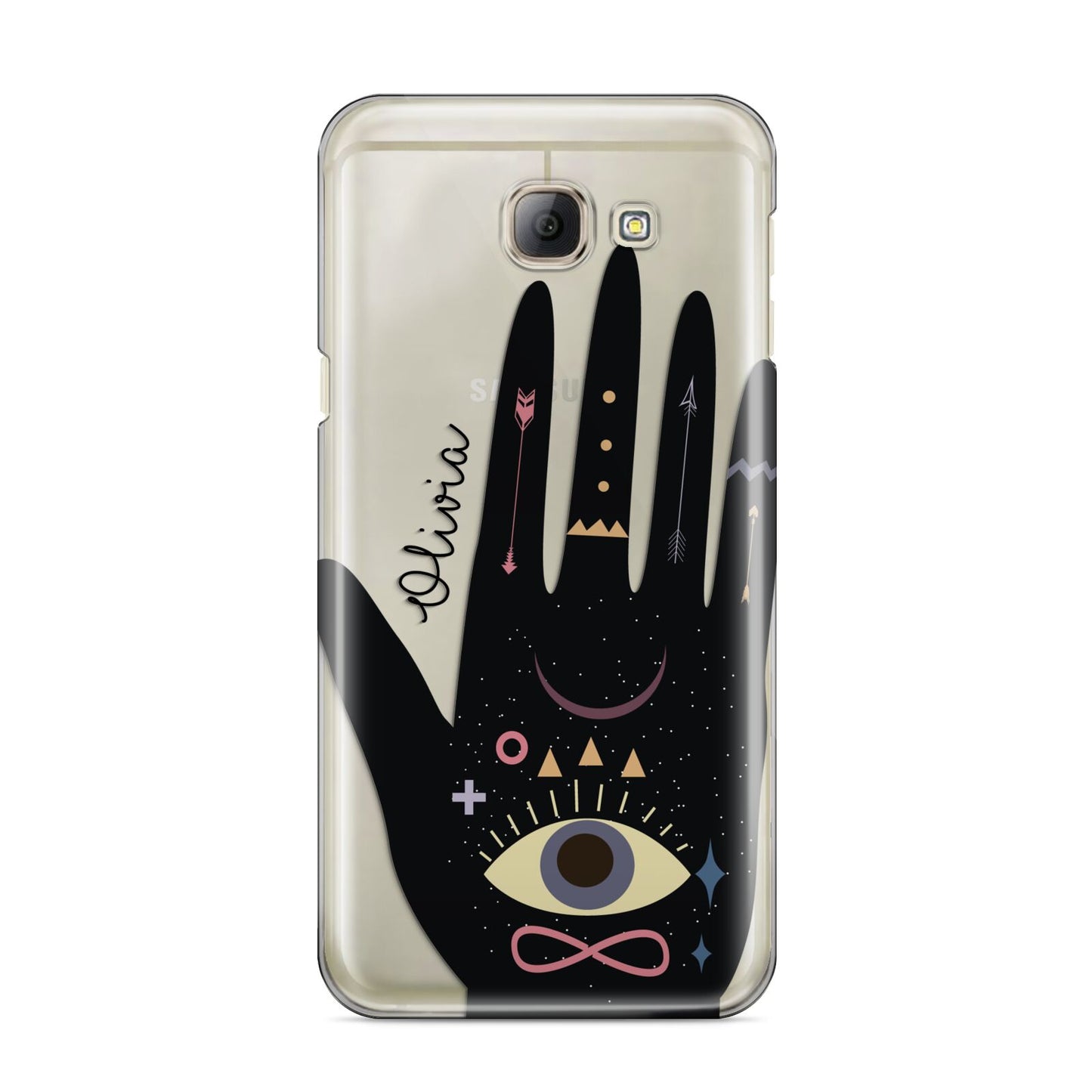 Celestial Hand with Text Samsung Galaxy A8 2016 Case